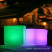 boîte de nuit 3d couleur led cube